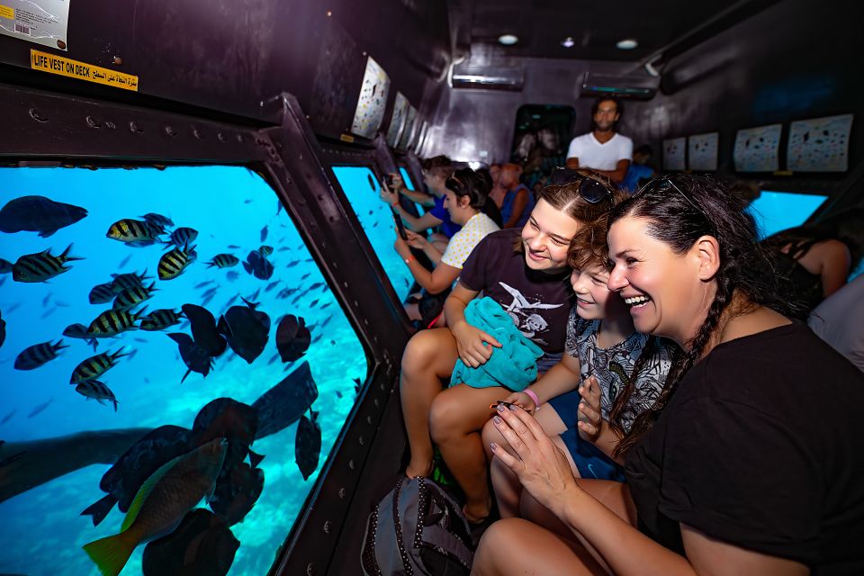 Submarine Ride with an Underwater View