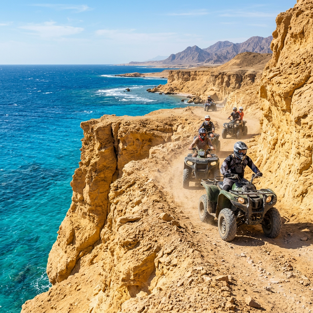 ATV Quad Tour an den Klippen Hurghada