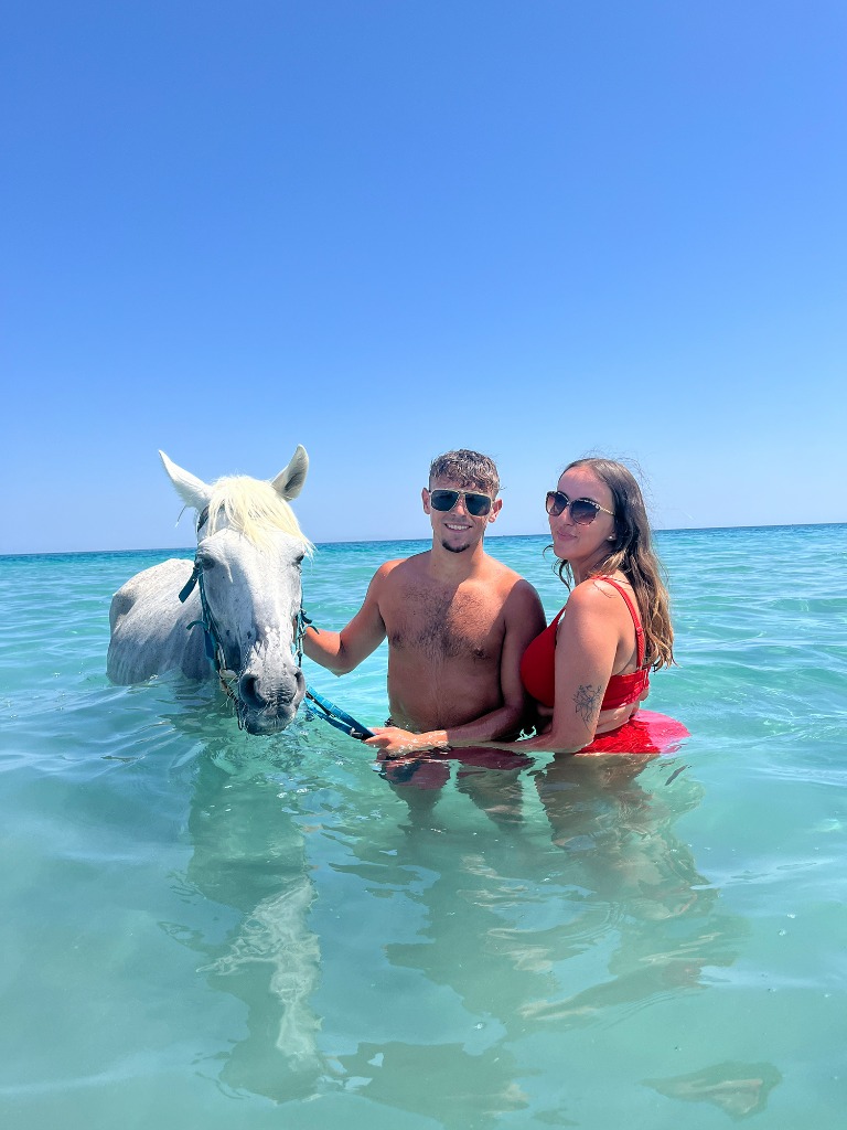 Schwimmen mit Pferden Ägypten