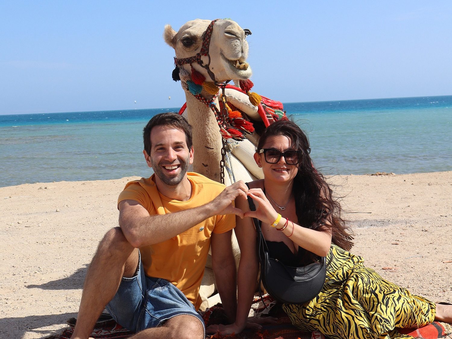 Sunset camel ride experience in Hurghada