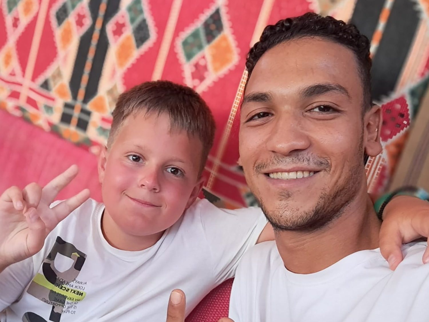 Guests enjoying the quad ride in the afternoon light
